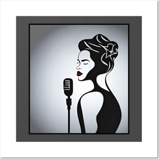 Jazz Singer Posters and Art